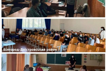 Правоохранители провели мероприятия против буллинга в школах Одесской области (фото, видео)