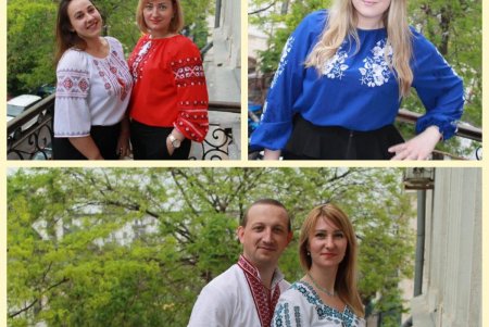 Одесситы отмечают Всемирный день вышиванки (фото)