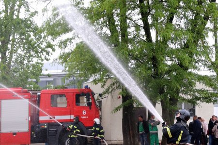 Со стрельбой и спецназом: в гимназии № 4 прошли учения по обезвреживанию террориста (фоторепортаж)