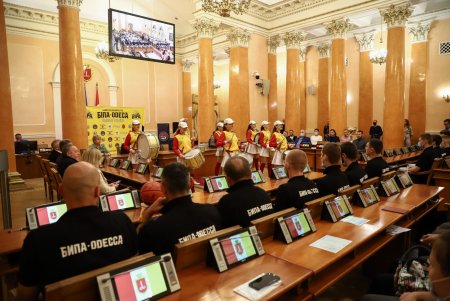 Мэр Одессы наградил чемпионов спортивной школы им. Бориса Литвака (фото, видео)