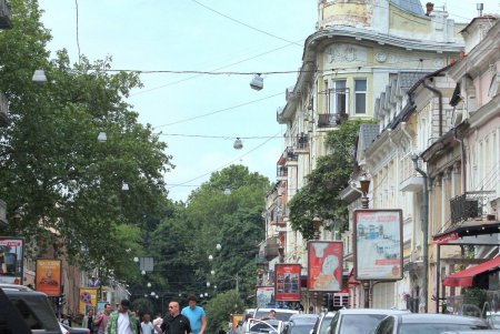 Центр Одессы стал пешеходным (фоторепортаж)