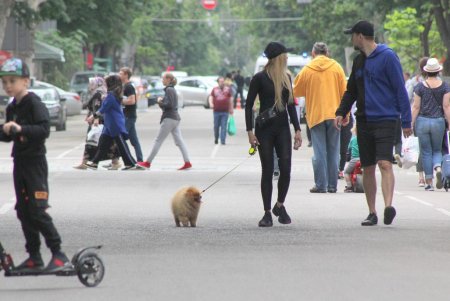 Центр Одессы стал пешеходным (фоторепортаж)