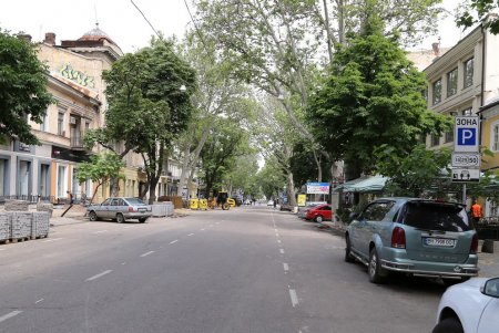 Центр Одессы стал пешеходным (фоторепортаж)