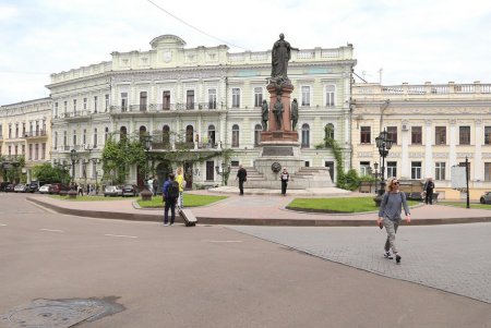 Центр Одессы стал пешеходным (фоторепортаж)