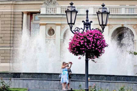 Летняя Одесса вся у фонтанов (фоторепортаж) 