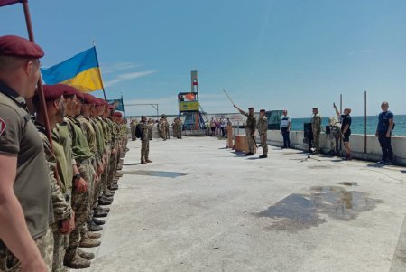В Одессе прошел забег в честь погибшего на востоке выпускника Военной академии (фото)