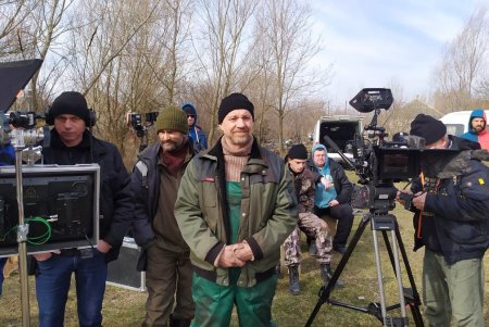 Известный одесский комик снимается в болгарском кино в Вилково (фото)