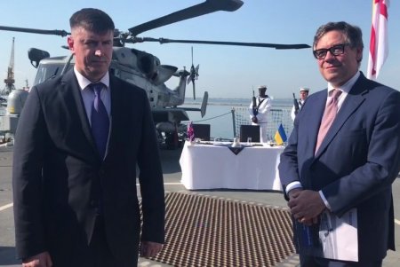 Великобритания и Украина в Одессе договорились о военном сотрудничестве