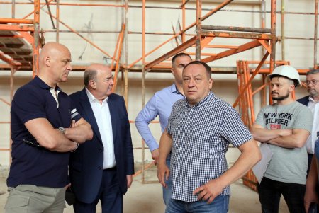 Строительство детского Дома творчества в Киевском районе (фоторепортаж)