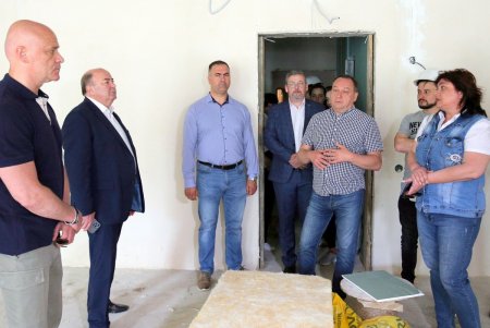 Строительство детского Дома творчества в Киевском районе (фоторепортаж)