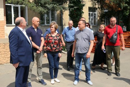 Строительство детского Дома творчества в Киевском районе (фоторепортаж)