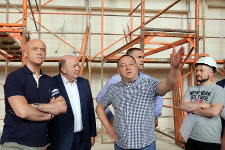 Строительство детского Дома творчества в Киевском районе (фоторепортаж)