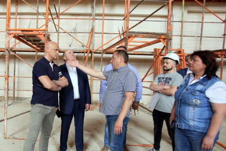 Строительство детского Дома творчества в Киевском районе (фоторепортаж)