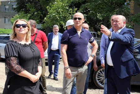 Строительство детского Дома творчества в Киевском районе (фоторепортаж)