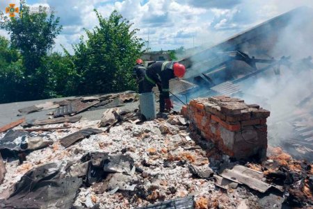 Крупный пожар на территории мясокомбината тушили в Измаиле (фото)