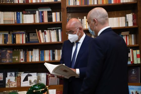 Министр иностранных дел Греции с рабочим визитом в Одессе (фоторепортаж)