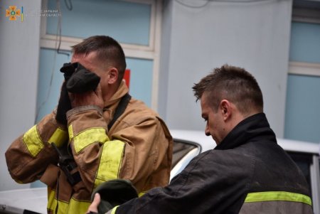 Спасателей Одесского региона показали на фото, сделанных сразу после ликвидации чрезвычайных ситуаций (фото)