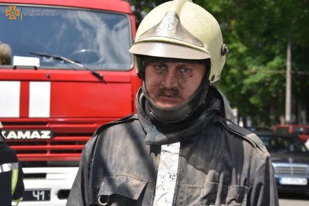 Спасателей Одесского региона показали на фото, сделанных сразу после ликвидации чрезвычайных ситуаций (фото)