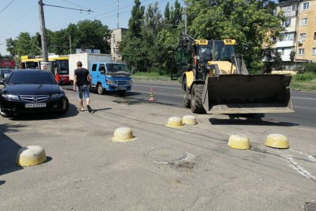 В Киевском районе демонтированы незаконно установленные юнипаркеры (фото)
