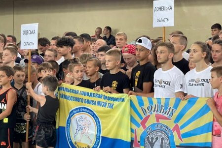 Чемпионат Украины по таиландскому боксу среди молодежи, юниоров и юношей стартовал в Одессе (фото)