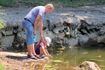 Жаркий воскресный день в Дюковском саду (фоторепортаж)