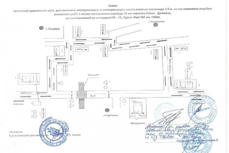 На две ночи перекроют движение через железнодорожный переезд на трассе Одесса – Рени