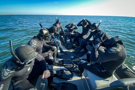 Одесский морской спецназ принял участие в комплексных подводных учениях (фото)