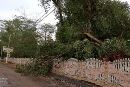 В Болградском районе уже второй день ликвидируют последствия непогоды (фото)