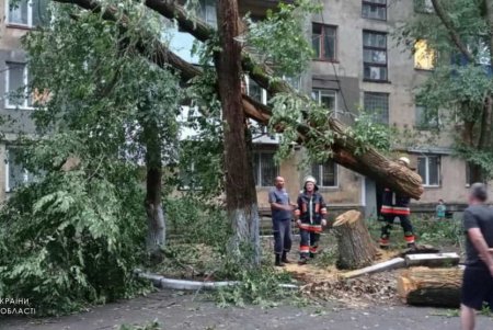В Болградском районе уже второй день ликвидируют последствия непогоды (фото)