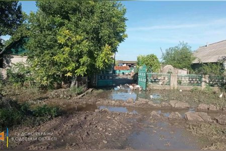 Последствия проливных дождей ликвидировали спасатели в Одесской области (фото)