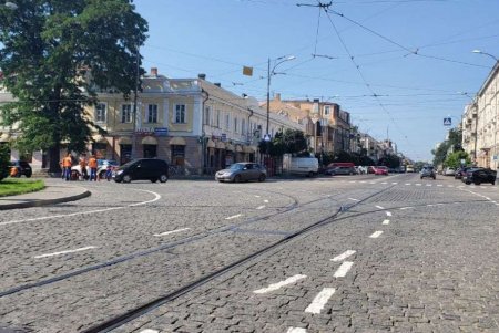На Тираспольской площади обновили дорожную разметку (фото)