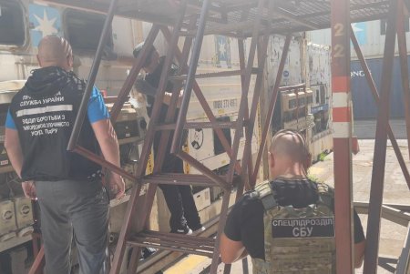 В контейнере с эквадорскими бананами в порту «Южный» обнаружили 60 килограммов кокаина на 10 миллионов долларов (фото, видео)