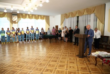 Мэр Геннадий Труханов поздравил одесских спортсменов, принимавших участие в Олимпийских играх (фото)