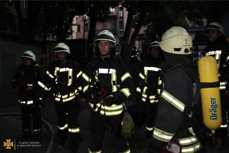 В центре Одессы горел подвал ресторана (фото)