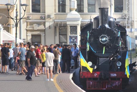 В Одессе запустили экскурсионные ретропоезда (фоторепортаж)