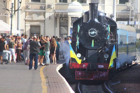 В Одессе запустили экскурсионные ретропоезда (фоторепортаж)