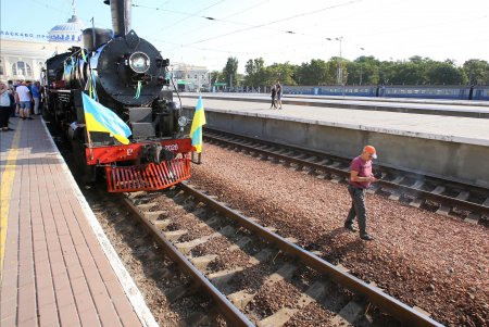 В Одессе запустили экскурсионные ретропоезда (фоторепортаж)
