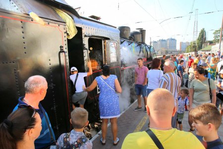 В Одессе запустили экскурсионные ретропоезда (фоторепортаж)