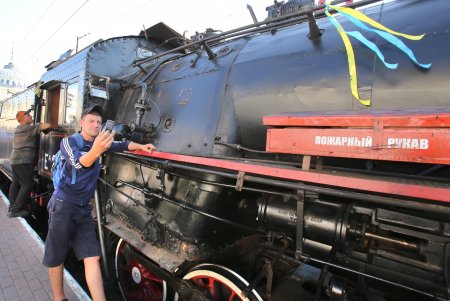 В Одессе запустили экскурсионные ретропоезда (фоторепортаж)