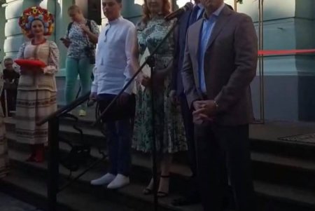 Украинский театр в Одессе открылся после реконструкции (фото)