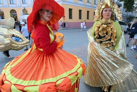 В Одессе прошел пятый юбилейный фестиваль «Рыжий город» (фоторепортаж)