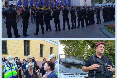 Правоохранители обеспечили безопасность во время проведения «Марша равенства» в Одессе (фото, видео)
