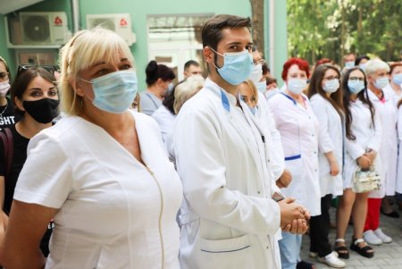 В одесской больнице №5 открылось отделение для пациентов с COVID-19 (фоторепортаж) 