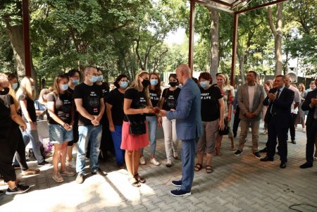 В одесской больнице №5 открылось отделение для пациентов с COVID-19 (фоторепортаж) 