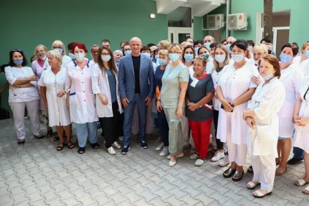 В одесской больнице №5 открылось отделение для пациентов с COVID-19 (фоторепортаж) 