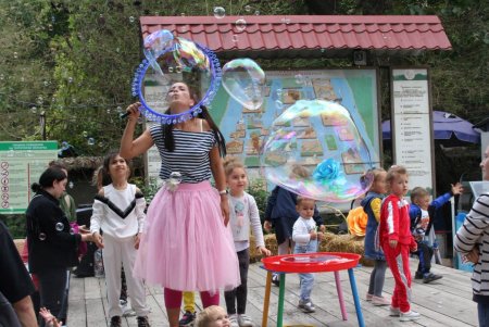 В День рождения Одессы гостям зоопарка показали красочное шоу и кормление слонихи Венди (фото)