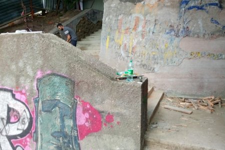 В Одессе начали капитально ремонтировать Курсантскую лестницу (фото)
