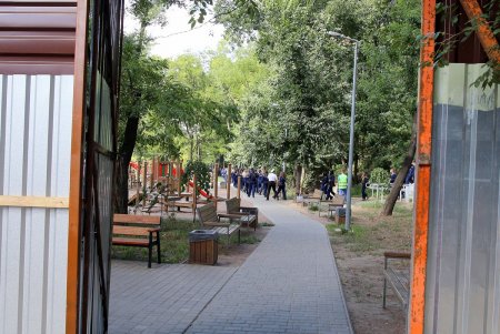 Капитальный ремонт Курсантской лестницы (фоторепортаж)