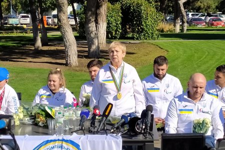 В Одессу после олимпиады в Токио прибыли спортсмены-паралимпийцы (фото)