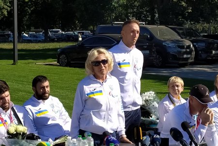 В Одессу после олимпиады в Токио прибыли спортсмены-паралимпийцы (фото)